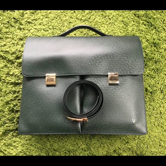 Authentic Louis Vuitton Serviette Briefcase / Belt - Picture 1 of 6